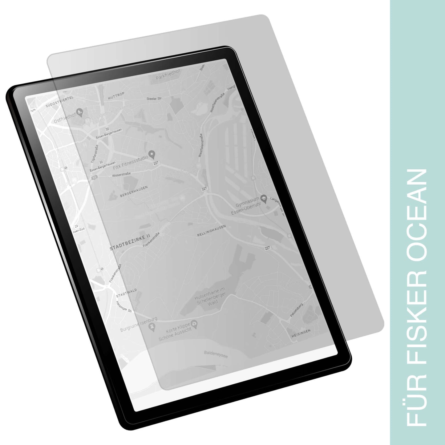 Display-Schutzfolie passend für Fisker Ocean Touchscreen Display