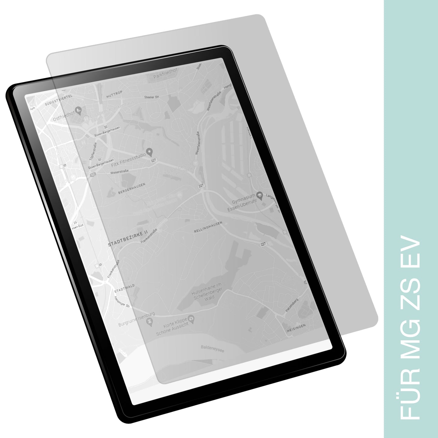 Display-Schutzfolie passend für MG ZS EV Touchscreen Display