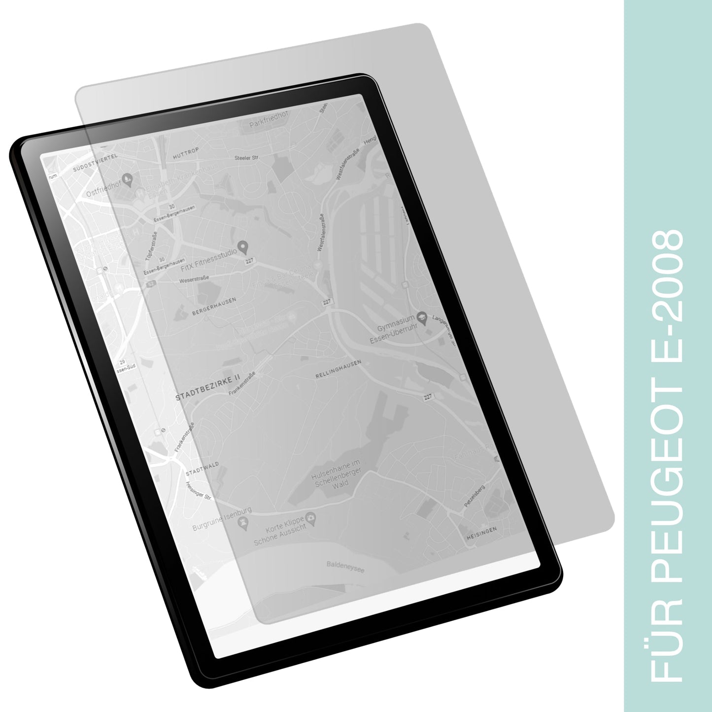 Display-Schutzfolie passend für Peugeot e-2008 Touchscreen Display