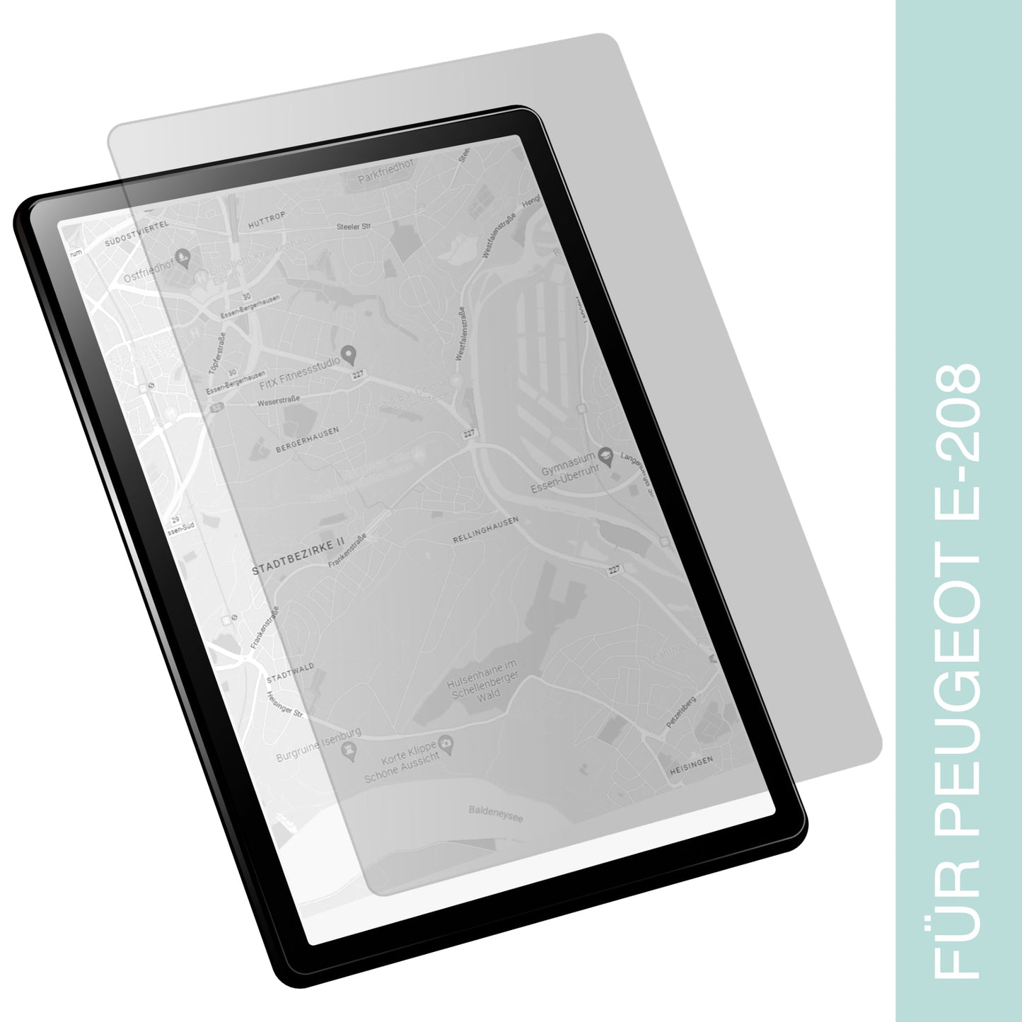 Display-Schutzfolie passend für Peugeot e-208 Touchscreen Display