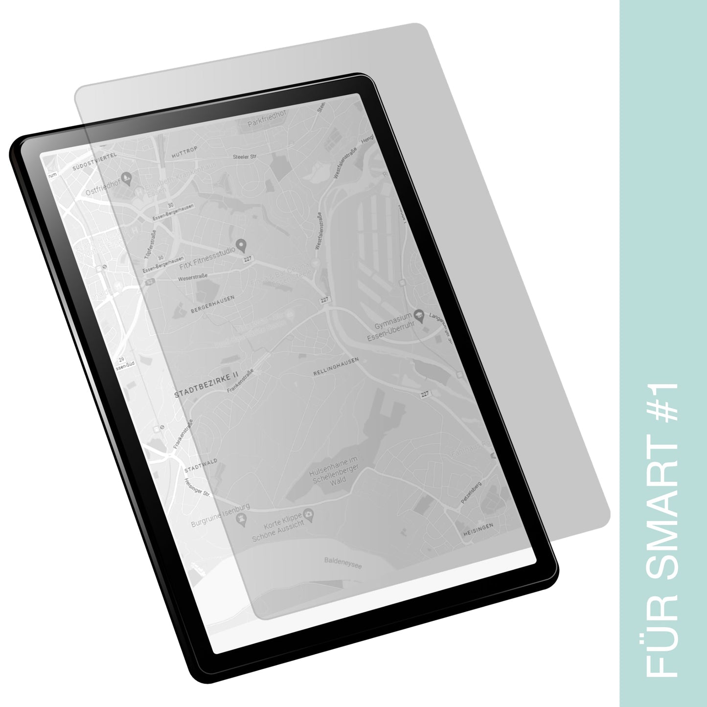 Display-Schutzfolie passend für Smart #1 Touchscreen Display