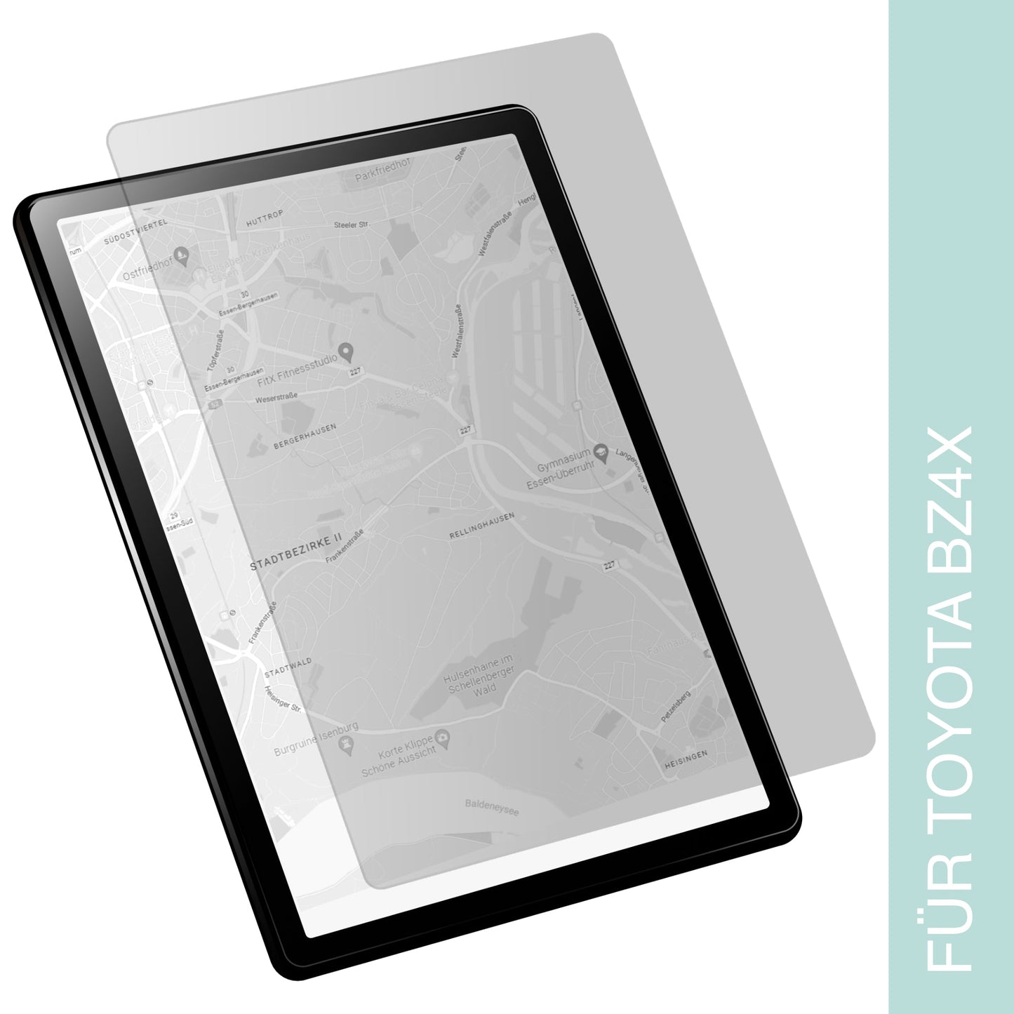 Display-Schutzfolie passend für Toyota bZ4X Touchscreen Display