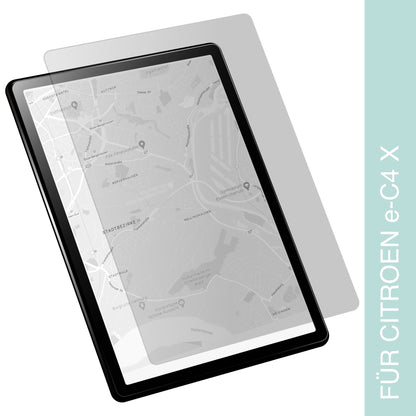 Display-Schutzfolie passend für Citroen e-C4 X Touchscreen Display