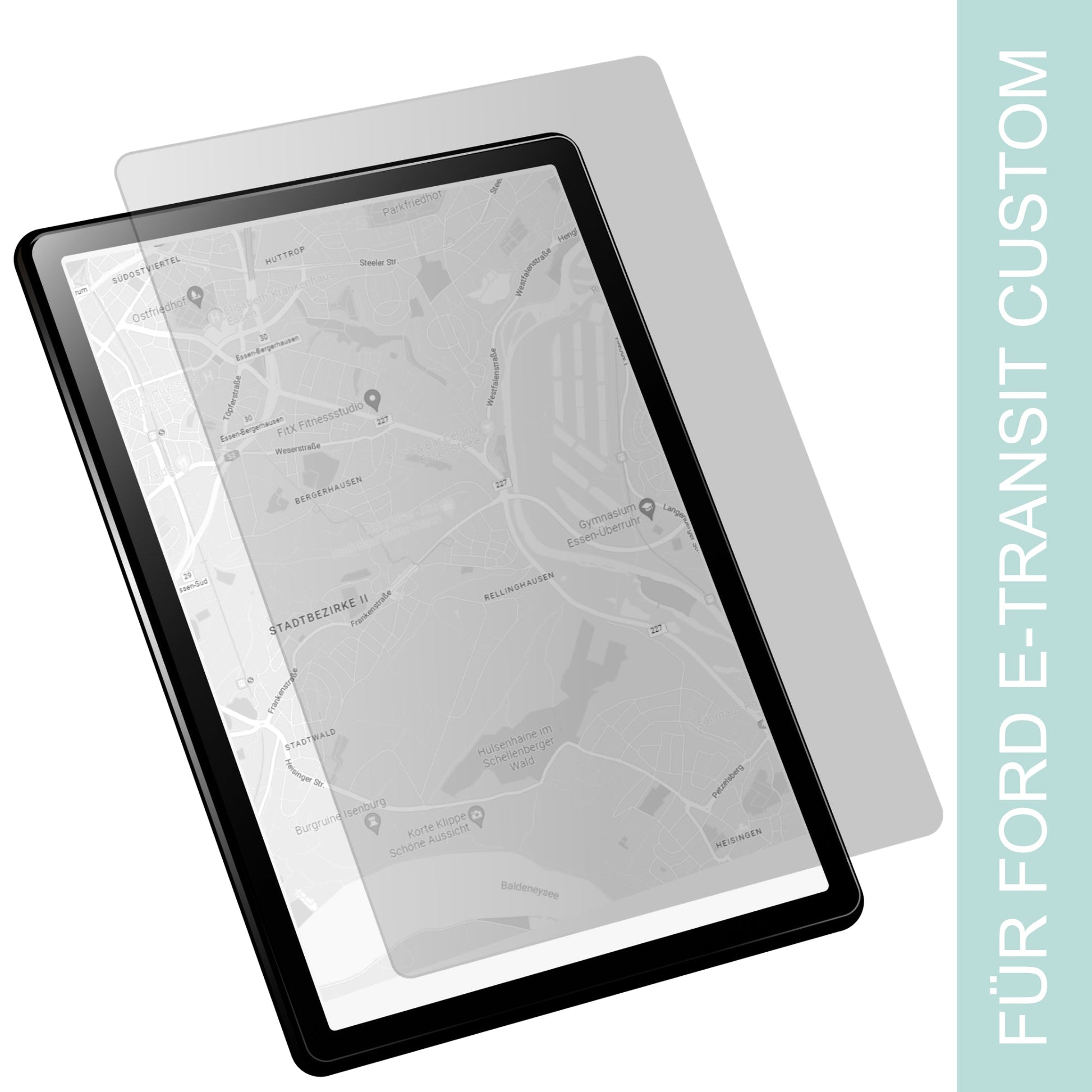 Display-Schutzfolie passend für Ford E-Transit Custom Touchscreen Display