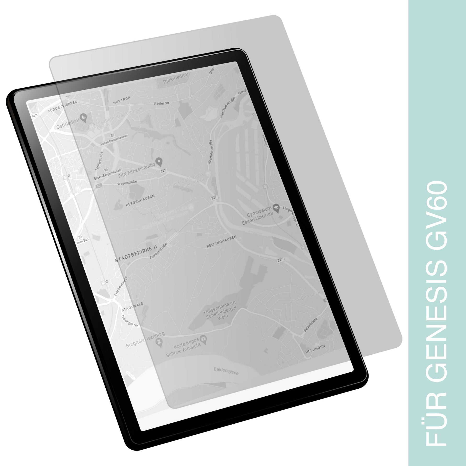 Display-Schutzfolie passend für Genesis GV60 Touchscreen Display