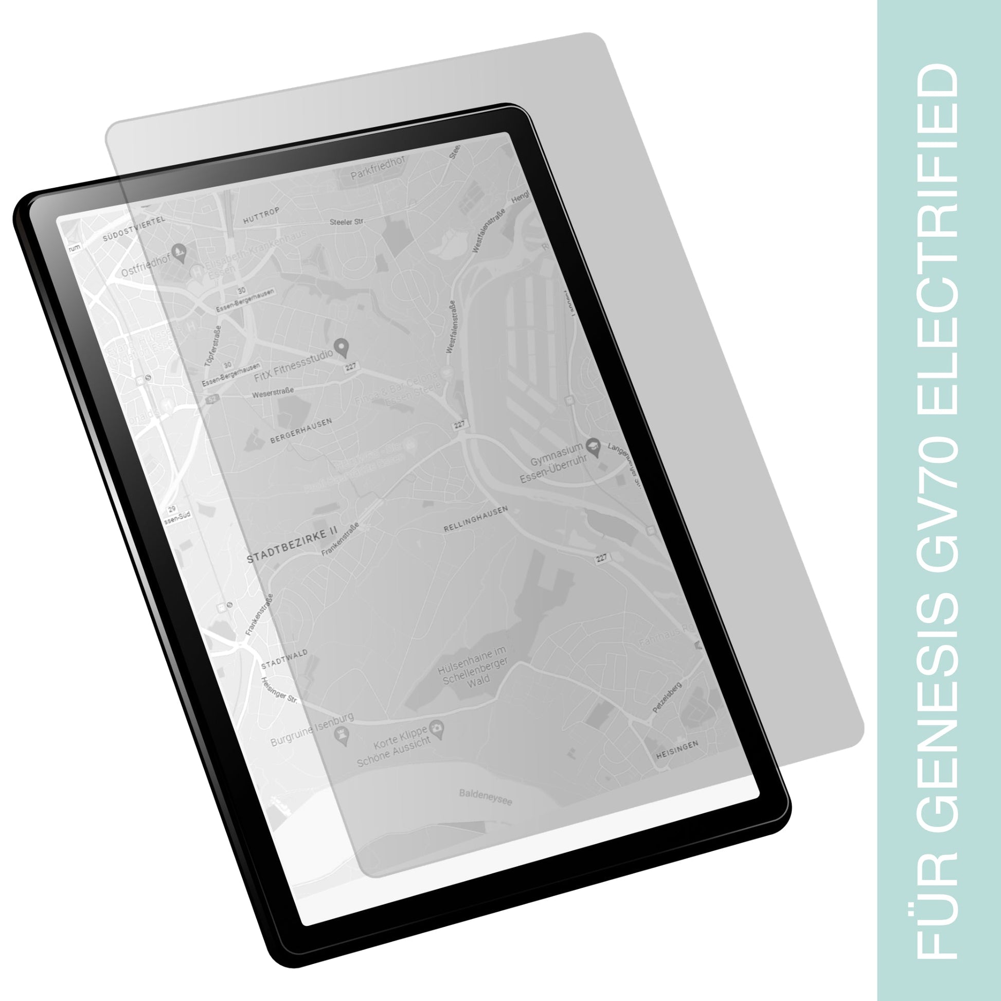 Display-Schutzfolie passend für Genesis GV70 Electrified Touchscreen Display