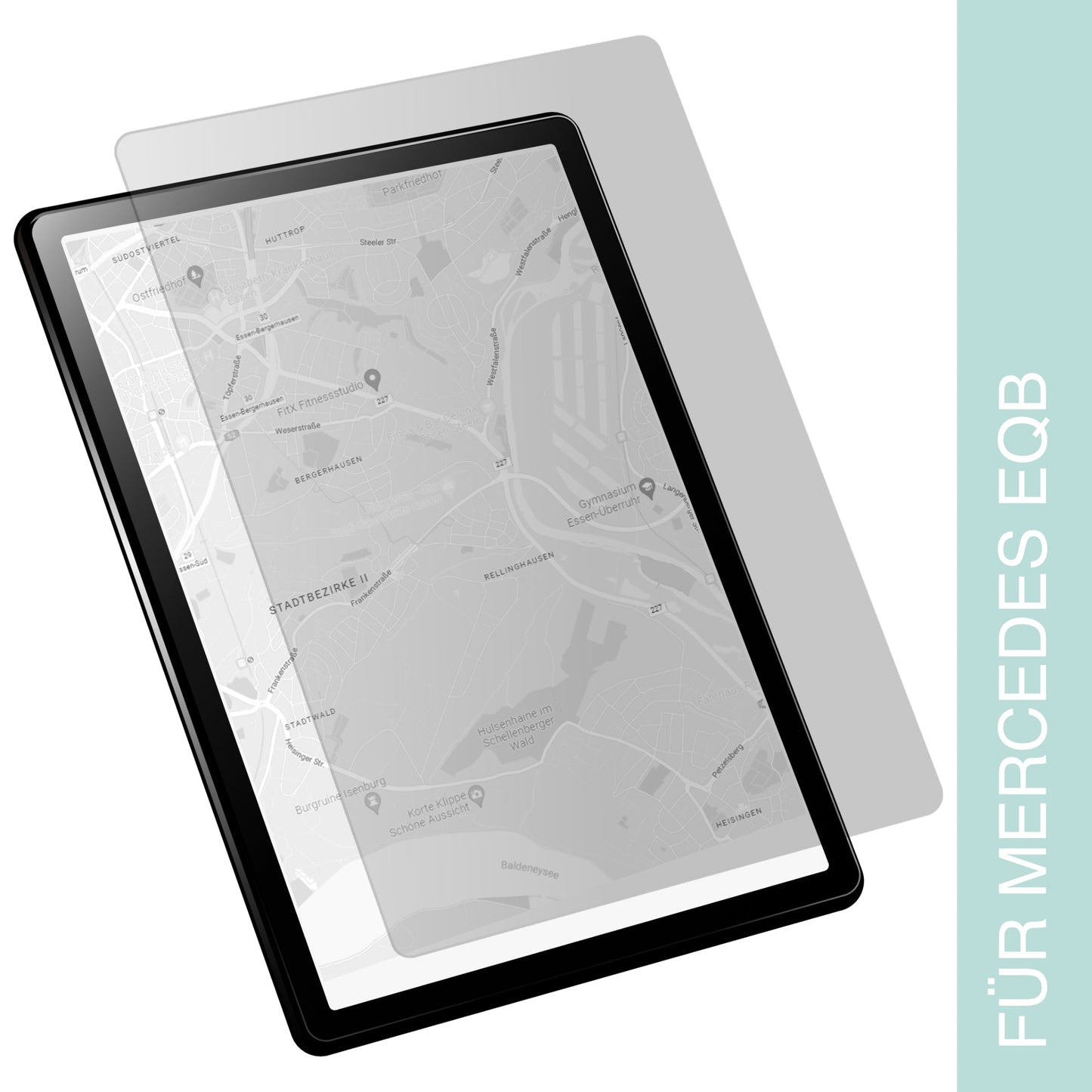 Display-Schutzfolie passend für Mercedes EQB Touchscreen Display