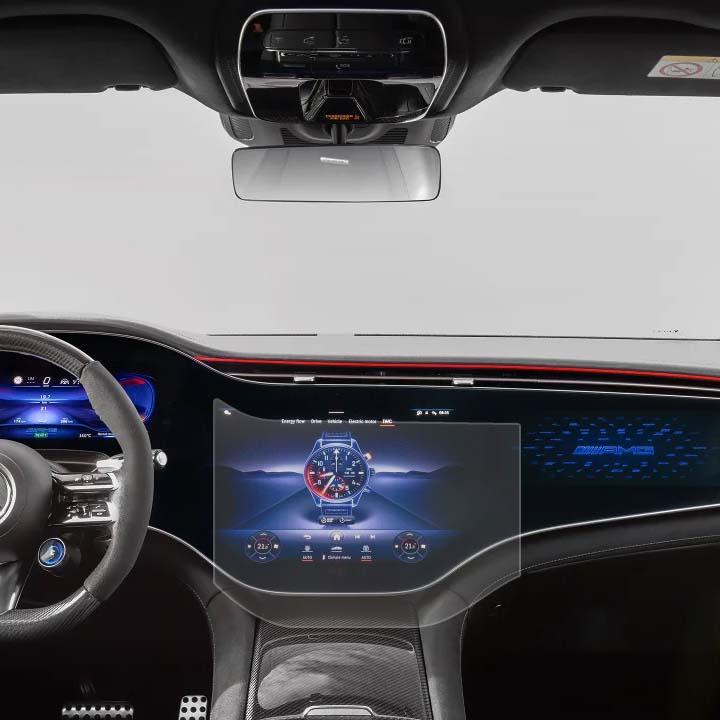 Merrcedes EQE SUV Displayschutz matt - Schutzfolie für die Touchscreen Displays des EQE SUV