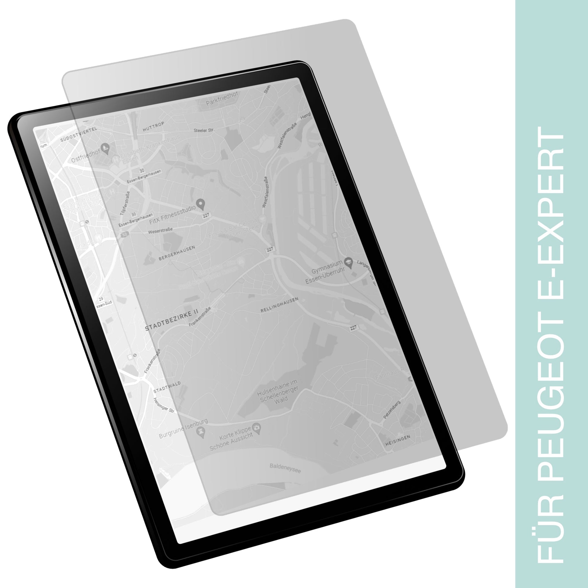 Display-Schutzfolie passend für Peugeot e-Expert Touchscreen Display
