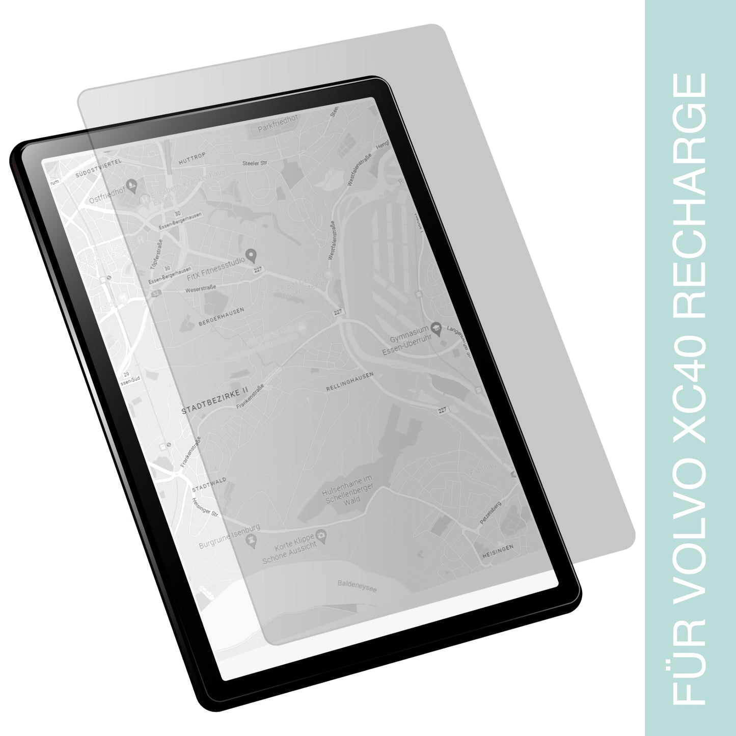 Display-Schutzfolie passend für Volvo XC40 Recharge Touchscreen Display